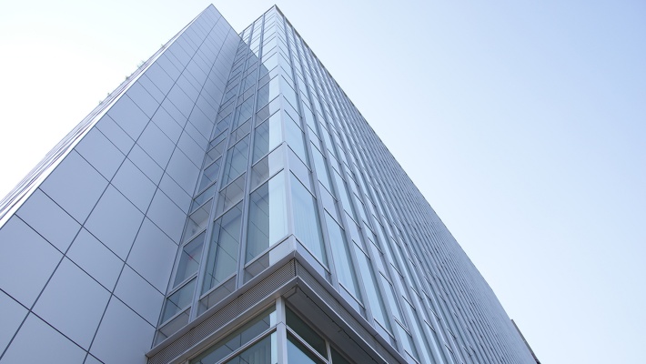 スタイリッシュなビルの6階,バーチャルオフィス名古屋錦